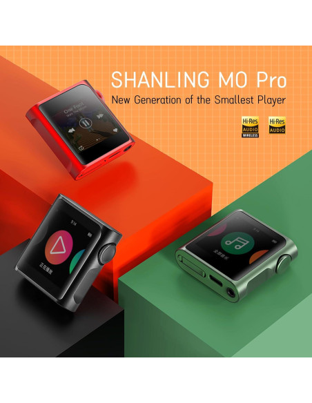 Reproductor de Música MP3 Hi-Res Shanling M0 Pro Bluetooth
