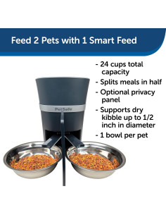 Dispensador Automático de Alimentos PetSafe Smart Feed 2 Mascotas 2