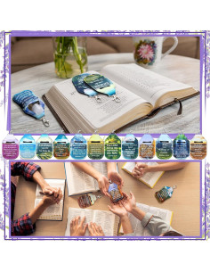 Kenning 24 Pcs Soportes Llaveros Desinfectante Religioso Mujeres 2