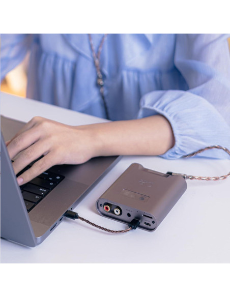 DAC/AMP Portátil SHANLING H5 HiFi Bluetooth 5.0 768kHz