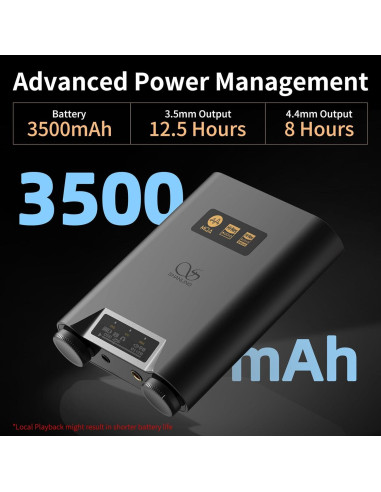 DAC/AMP Portátil SHANLING H5 HiFi Bluetooth 5.0 768kHz