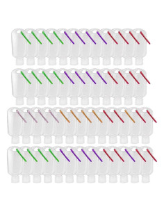 Botellas de Llaveros HATTIE 50ml Transparentes a Prueba de Fugas