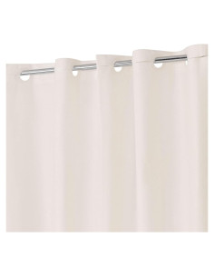 Cortina de Ducha Beige ABLUEN 180x188 cm PEVA Impermeable