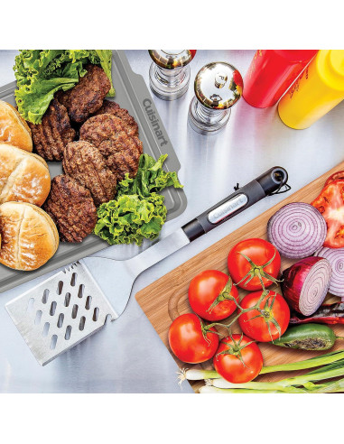 Tabla de Cortar de Bambú Cuisinart CPK-4884 con Bandeja Inoxidable