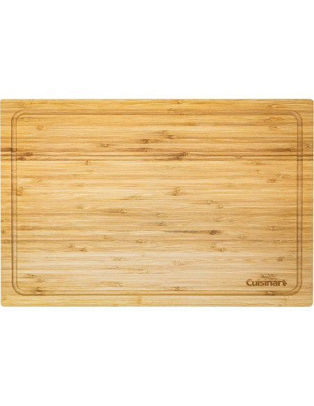 Tabla de Cortar de Bambú Cuisinart CPK-4884 con Bandeja Inoxidable