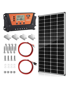 Kit Solar 200W WERCHTAY Bifacial PWM 30A Celdas A+