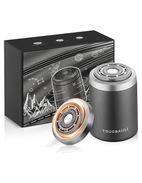Afeitadora eléctrica Touobaiili Mini T01 a prueba de agua IPX7