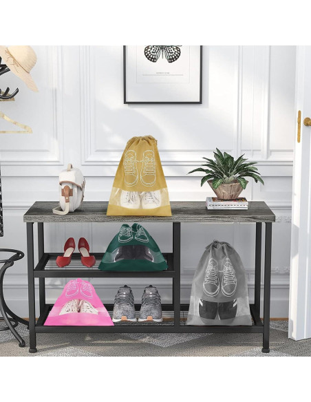 10 Bolsas de Zapatos Portátiles KINYFY 32x44 cm Impermeables