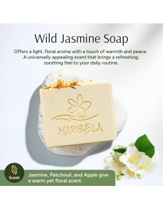 Jabón Natural Marbela de Jazmín Silvestre 99.22 g - Vegano 2