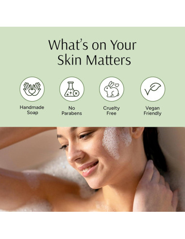 Jabón Natural Marbela de Jazmín Silvestre 99.22 g - Vegano