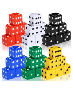 36 Dados de Casino 19mm Seenelling - Juego de Mesa Clásico