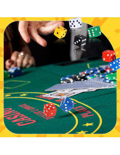 36 Dados de Casino 19mm Seenelling - Juego de Mesa Clásico 2