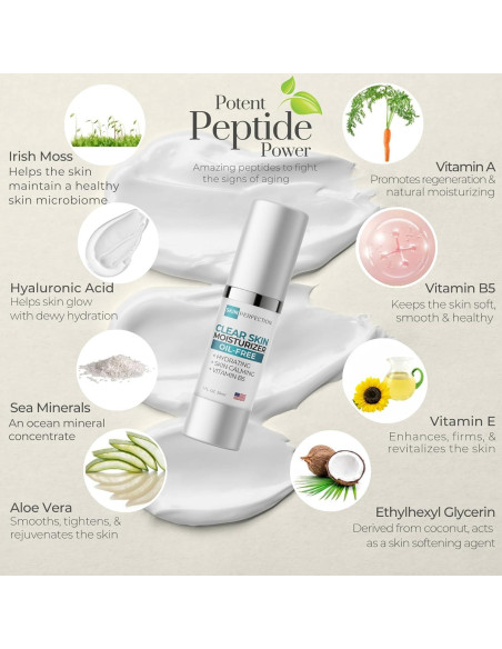 Hidratante Facial Sin Aceite Skin Perfection 30ml Gel Ligero