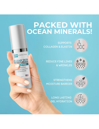 Hidratante Facial Sin Aceite Skin Perfection 30ml Gel Ligero