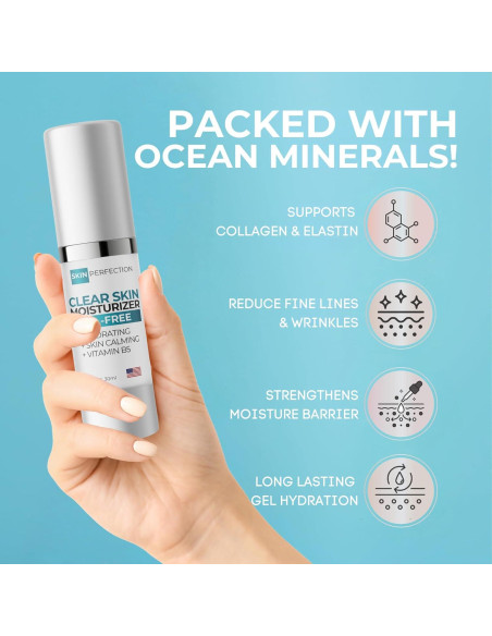 Hidratante Facial Sin Aceite Skin Perfection 30ml Gel Ligero