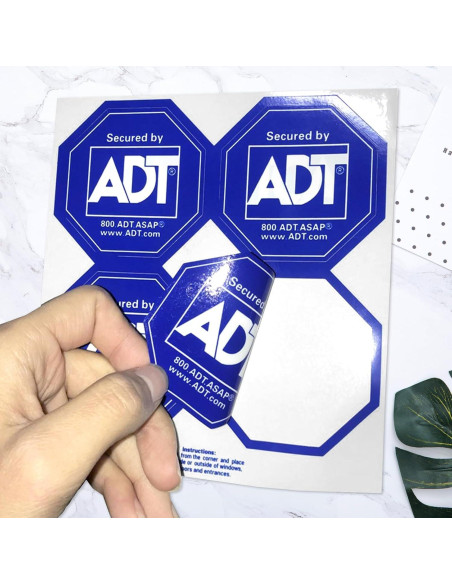 Paquete de 12 Etiquetas de Seguridad Gestarich Impermeables