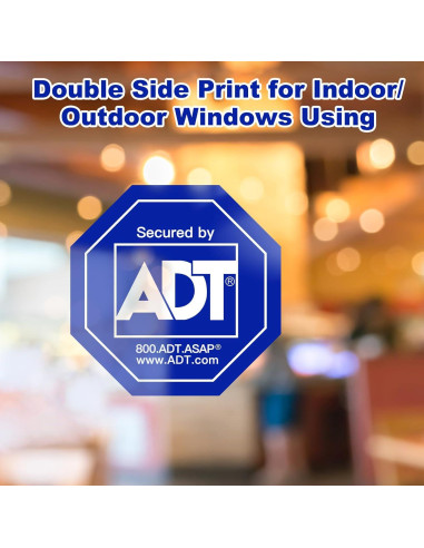 Paquete de 12 Etiquetas de Seguridad Gestarich Impermeables