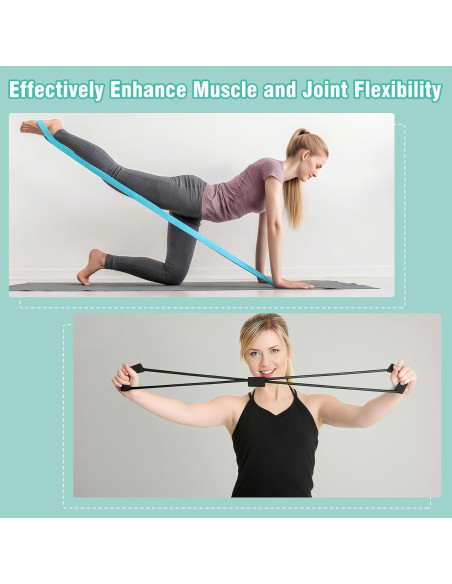 Kit de Pilates Muuruu con Anillo 35.56 cm y Pesas 0.45 kg