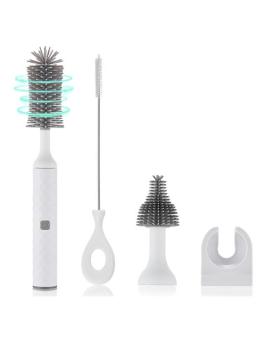 Cepillo Eléctrico para Biberones Biqin Blanco 1500mAh IPX65