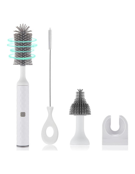 Cepillo Eléctrico para Biberones Biqin Blanco 1500mAh IPX65