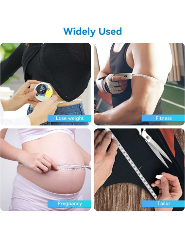 Cinta Métrica Digital EJEJAY 150cm con App y Pantalla LED