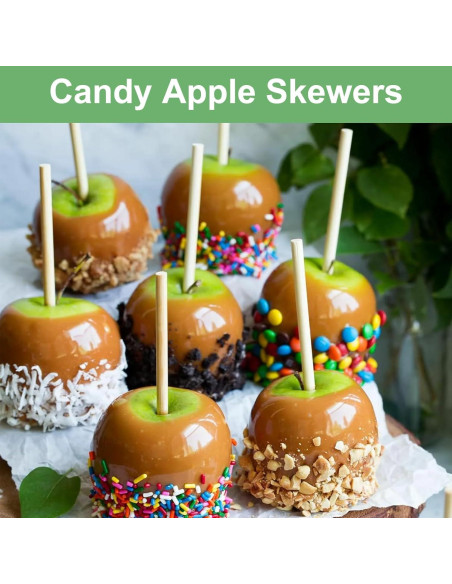 Palitos de Caramelo de Bambú CJFocus 14cm 50 Piezas