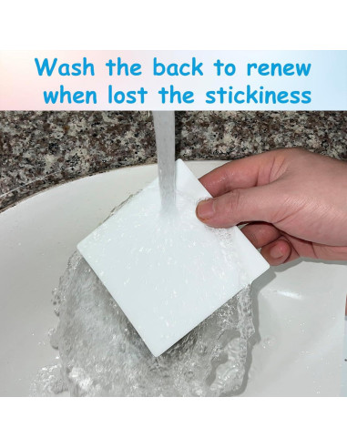 Notas Adhesivas Reutilizables Coowayze 3x3" Coloridas 12 PCS