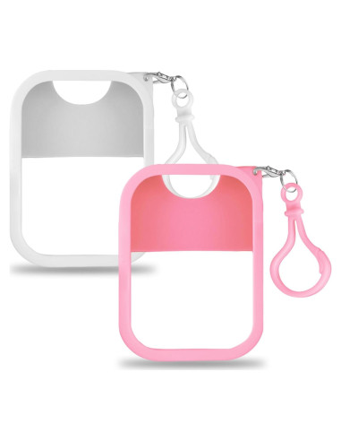 Fundas de Spray Desinfectante de Silicona YMPEKA 2pcs 30ml