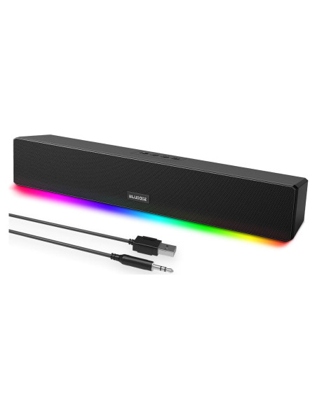 Barra de Sonido Bluetooth Bluedee BD-SK200 24W con Bajo Profundo