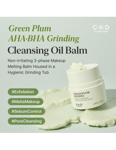 CKD Bálsamo Limpiador Ciruela Verde AHA-BHA 51.2 ml