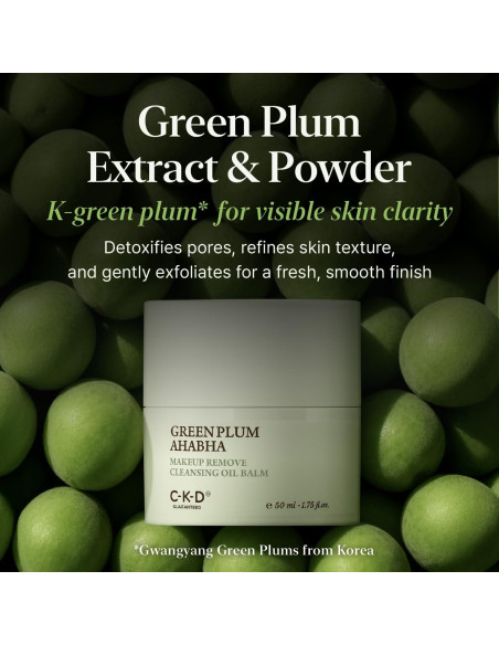 CKD Bálsamo Limpiador Ciruela Verde AHA-BHA 51.2 ml