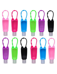 Paquete de 12 Botellas de Gel Antibacterial 30ml con Llavero