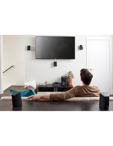 Sistema de Altavoces 5.1 Goldwood Bluetooth con Subwoofer LED