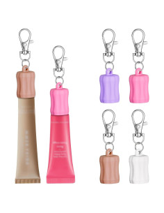 Soporte de Llavero para Brillo Labial TOOVREN 4 Piezas