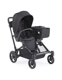 Carrito de bebé Contours Element 2 plazas negro con toldo UPF 50