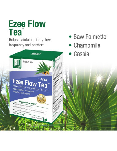 Té Ezee Flow Bell para Hombres - Apoyo Urinario Natural 120g