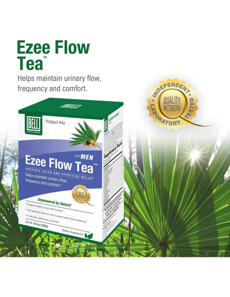 Té Ezee Flow Bell para Hombres - Apoyo Urinario Natural 120g