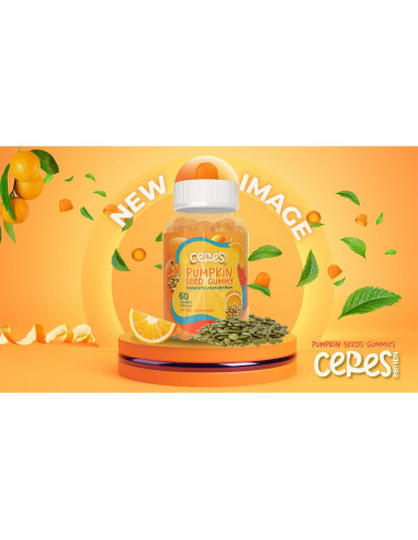 Gomitas de Aceite de Semilla de Calabaza Ceres Nature 4000 mg