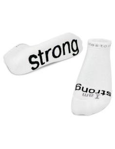 Calcetines Inspiradores Soy Fuerte - Notas para Uno Mismo
