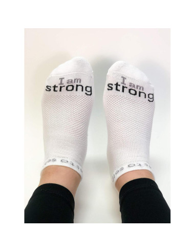 Calcetines Inspiradores Soy Fuerte - Notas para Uno Mismo