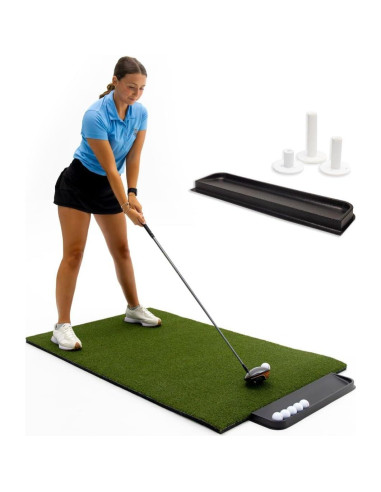 Alfombra de Golf DURA-PRO 4x5' 30mm con Tees y Bandeja