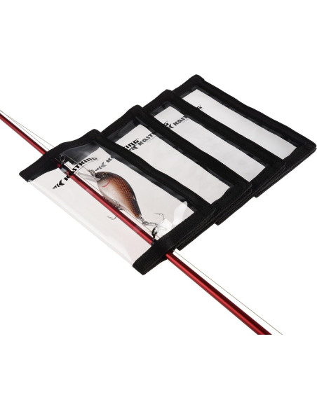 Fundas para Cebos KastKing 4 Pzas PVC Resistente al Agua