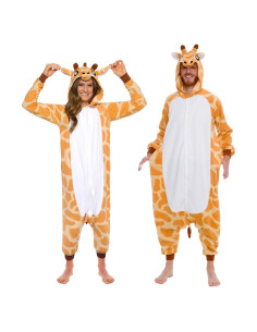 Disfraz de una sola pieza Funziez! Jirafa para adultos