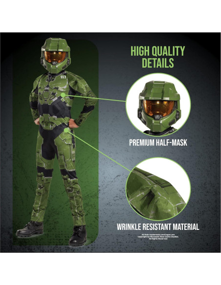 Disfraz Master Chief Halo Infinite Disguise Niños 4-16 Años