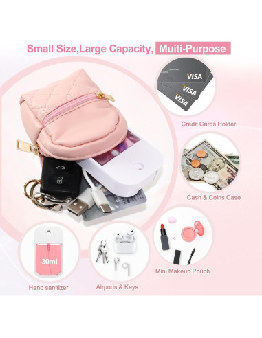 Paquete de 3 Botellas Desinfectante Manos 30ml + Llavero Mini