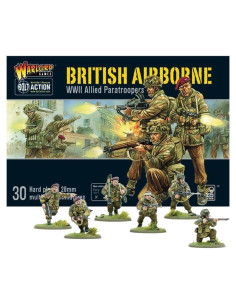 Miniaturas de Paracaidistas Aliados Británicos Warlord 28mm