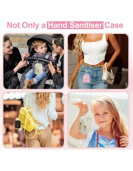 Paquete de 3 Botellas Desinfectante Manos 30ml + Llavero Mini