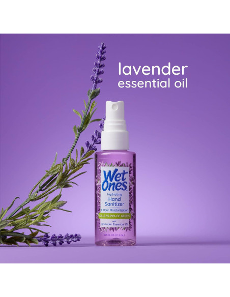 Spray Desinfectante de Manos Wet Ones 55.3ml Aroma Lavanda