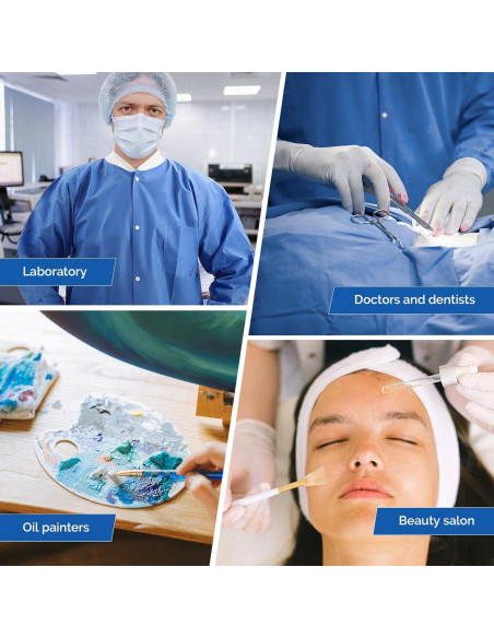 Batas de Laboratorio Desechables JMU X-Large Azul 10 Pzas