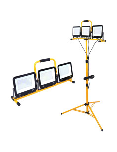 Luz de trabajo LED Aiptertet 22500 Lúmenes 3 cabezales